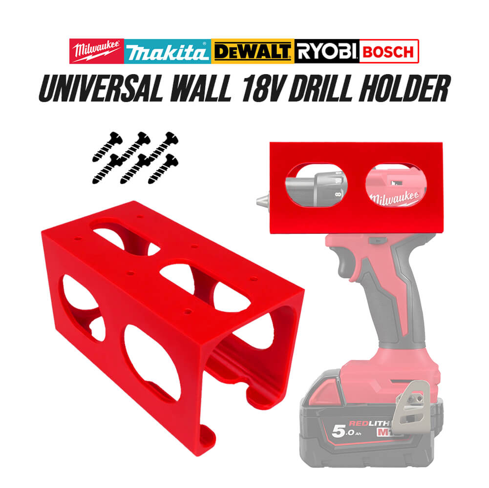Power Tools Holder - Evrensel 18V Matkap Duvar Montaj Aparatı,