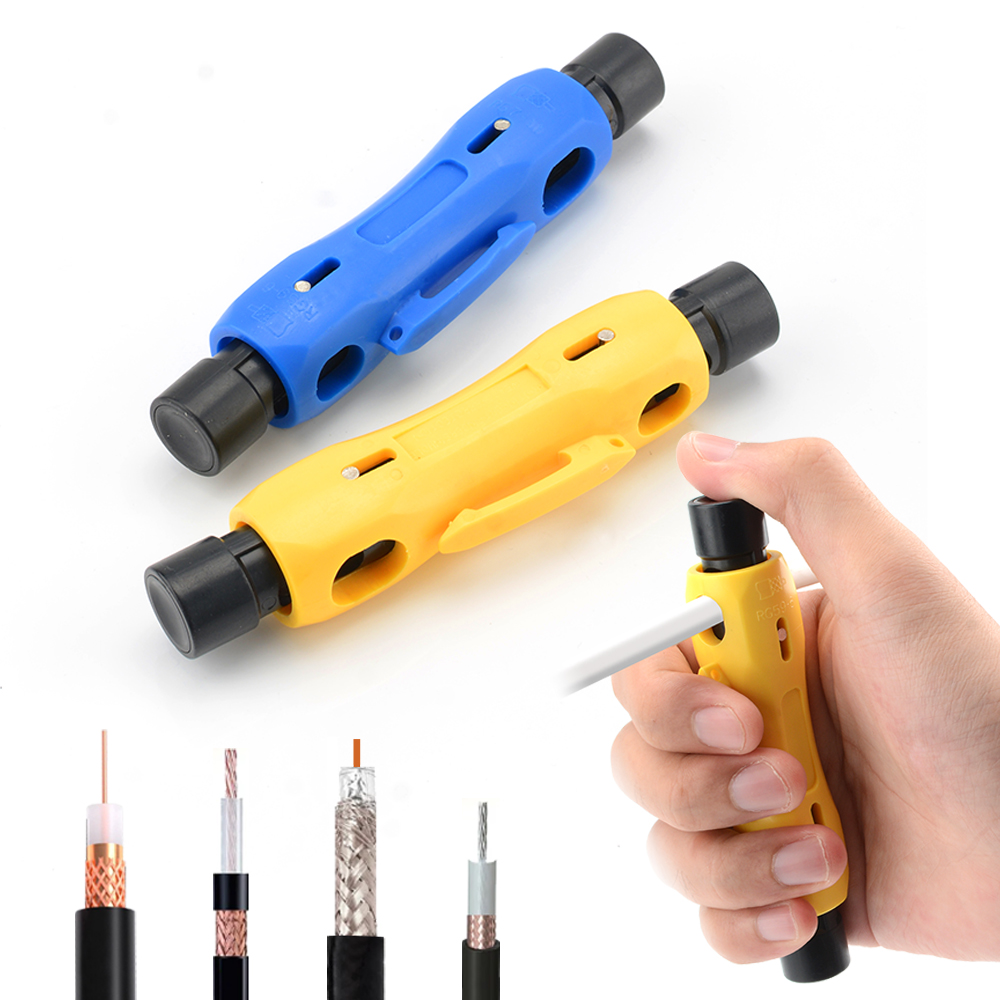 Power Tools America - Taşınabilir Kalem Koaksiyel Kablo Sıyırıcı RG6