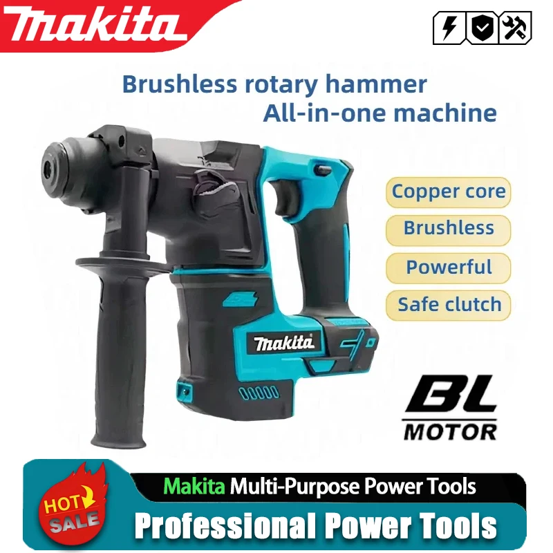 Power Tools Online - Makita Fırçasız Darbeli Matkap Akülü Elektrikli