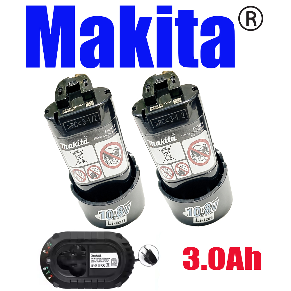 Power Tools Makita Set - 🌸 🌸 10.8v Makita orijinal pil