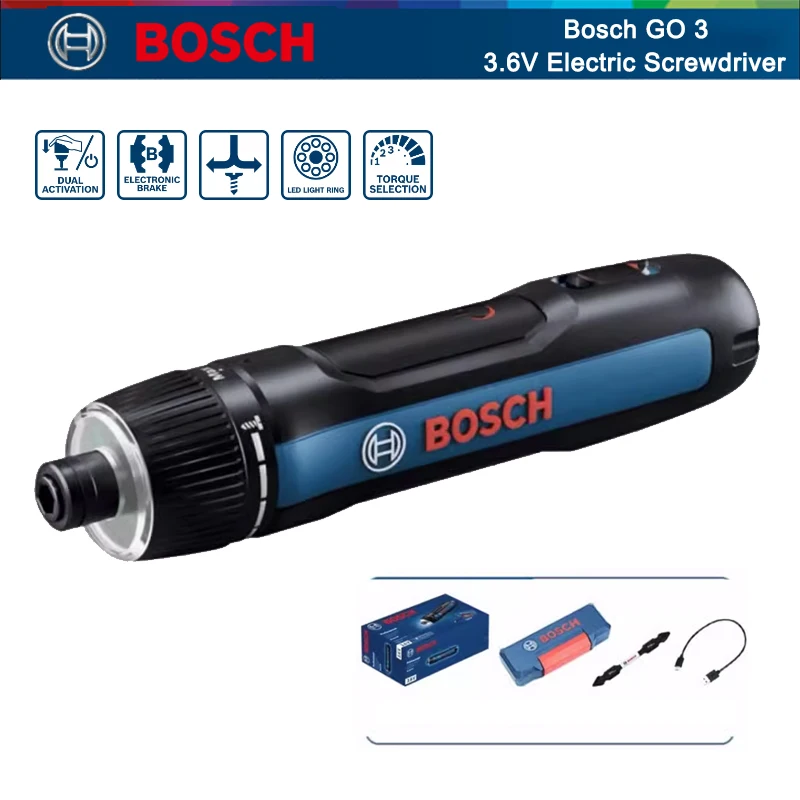 Power Tools Hand Tools - BOSCH Go 3 Elektrikli Tornavida Bosch