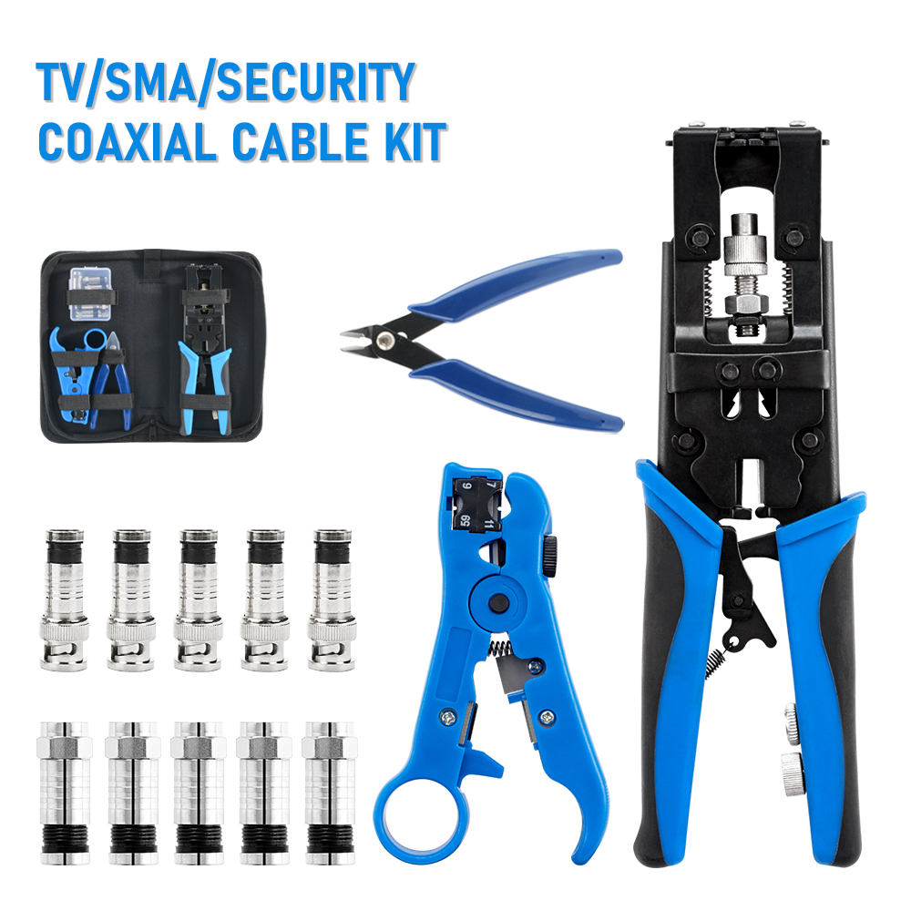 Power Tools America - CCTV Kamera Kurulum Aracı Seti F/BNC/RCA