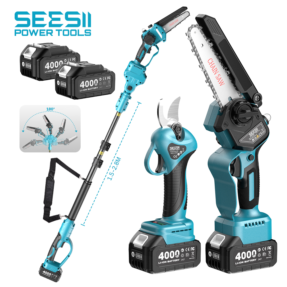 Power Tools Makita Set - SEESII 3'ü 1 arada Fırçasız Akülü