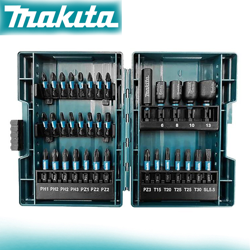 Power Tools Makita Set - Makita E-06638 Darbeli Tornavida Uçları 35