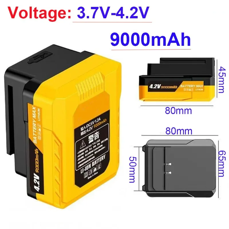 Power Tools That Are Green - Gerçek Kapasite 9000 mAh Şarj Edilebilir