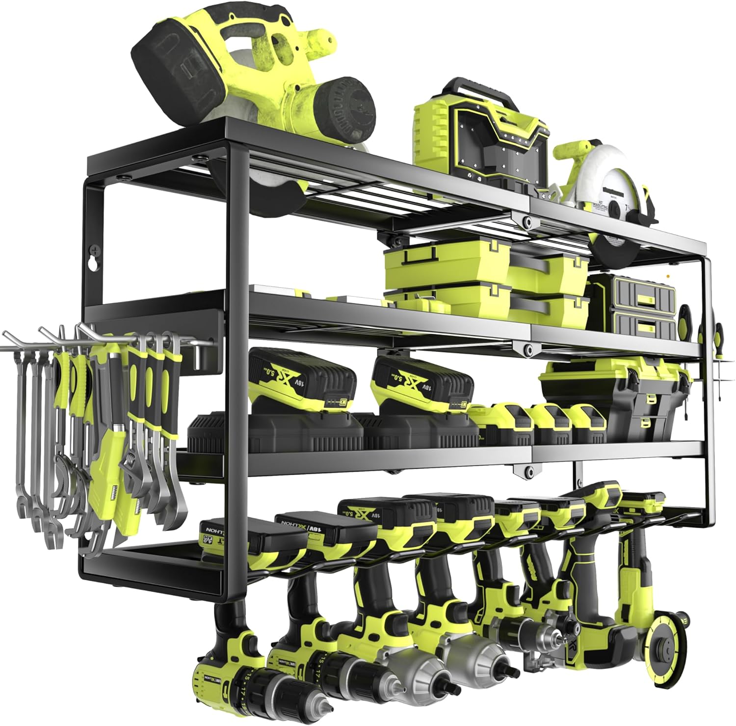 4 Katmanlı Duvara Monte Elektr - Power Tools Holder incelemesi ve fiyatı
