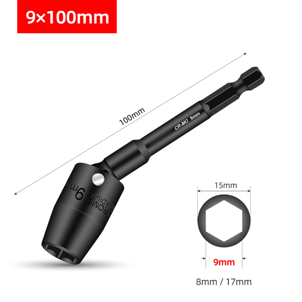 1 adet 100mm Altıgen Soket H8- - Power Tools Online incelemesi ve fiyatı