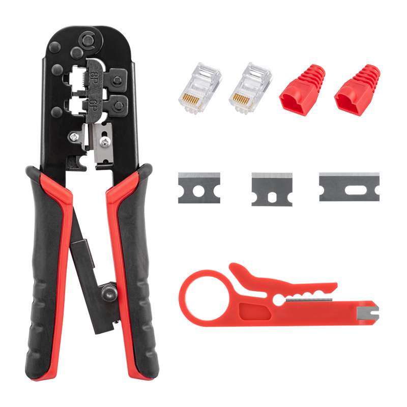 RJ45 Crimper RJ11 RJ45 Sıkma A - Power Tools America incelemesi ve fiyatı