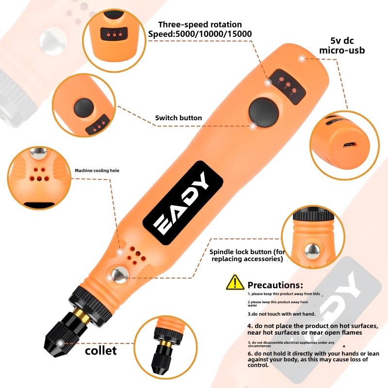 USB Kablosuz Döner Alet Seti – - Power Tools On Sale incelemesi ve fiyatı