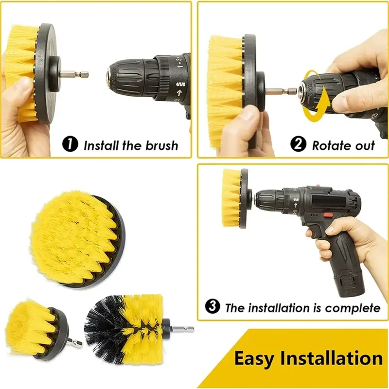 3'lü/Set Matkap Fırça Seti, Gü - Power Tools On Sale incelemesi ve fiyatı