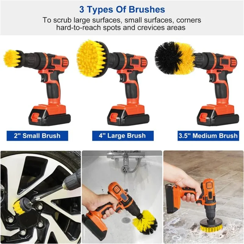 3'lü/Set Matkap Fırça Seti, Gü - Power Tools On Sale incelemesi ve fiyatı