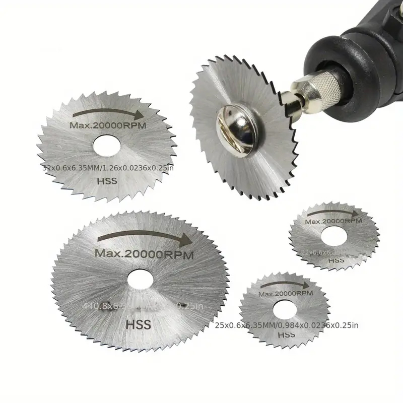 6 adet Yüksek Hız Çelik Daires - Circular Saw Cordless incelemesi ve fiyatı
